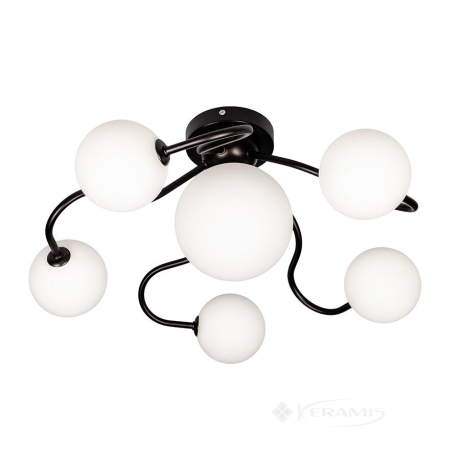 Люстра Levistella (752X101F-6 BK+WH)