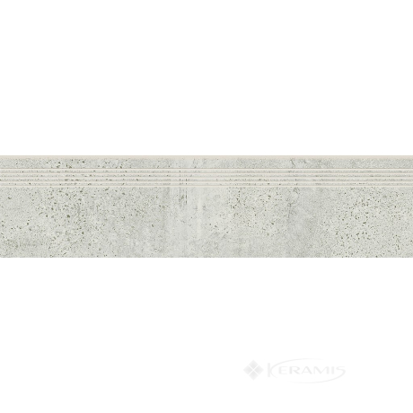 Сходинка Opoczno Newstone 29,8x119,8 light grey steptread