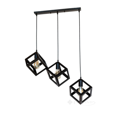 Светильник подвесной Levistella (756PR160F-3 BK (500)) стиль лофт