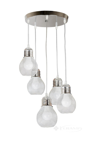 Світильник підвісний Levistella (907006F-5 CR (290)) у стилі лофт