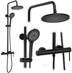 душевая система Rea Foss Clif black (REA-P5645)