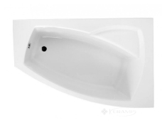 ванна акриловая Polimat Frida 2 угловая, 160x105 правая, белая (00978)