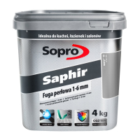 затирка Sopro Saphir Fuga 15 серый 4 кг (9503/4 N)