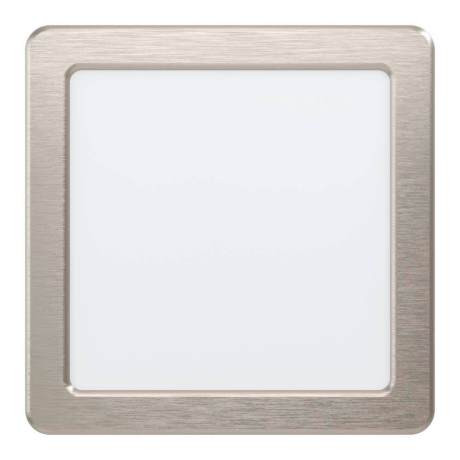 Светильник потолочный Eglo Fueva 5 nickel matt, 166x166, 4000К (99184)