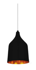 подвесной светильник Azzardo Fabio, черный, золотой (LP 5632-BK-L / AZ0301)