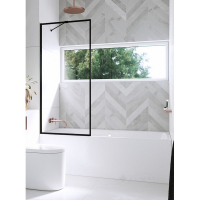 штора для ванни Radaway Modo PNJ 70 безпечне скло, прозоре, frame (10006070-54-56)