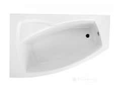 ванна акриловая Polimat Frida 2 угловая, 160x105 левая, белая (00977)