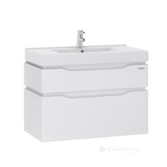 тумбочка з умивальником Sanwerk Alessa Air 100x44x60 біла (MV0000347)