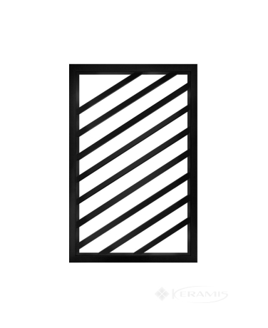 Електрична рушникосушарка Genesis Aqua Kropiva 800х500 чорний (GA-83004)