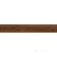 виниловый пол Floorex SPC Paris 4V 1220x180x6 темно-коричневый, замковый