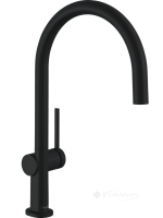 смеситель для кухни Hansgrohe Talis M 220, Eco, 1jet, черный матовый (72843670)