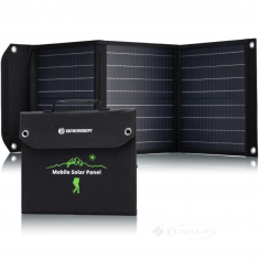 портативний зарядний пристрій сонячна панель Bresser Mobile Solar Charger 40 Watt USB DC (3810040 930149)