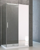 душові двері Radaway Espera Mirror DWJ 100x200, праві, прозр. скло + дзеркальна стінка (380110-71R)