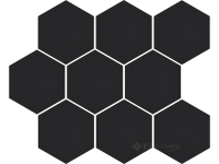 мозаїка Cerrad Cambia 33,4x27,53 black, лаппатированная (36729)