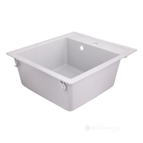 Кухонна мийка Lidz 460х515 /200 сірий GRA-09 (LIDZGRA09460515200)