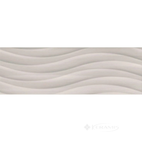 Плитка Ceramika Color Living 25x75 grey wave rect