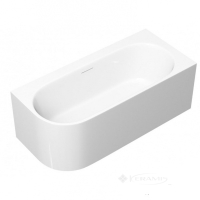 ванна акриловая Radaway Vanesa 170х75 слева, пристенная с ножками + сифон + Slim-перелив (WA1-71-175x075L)