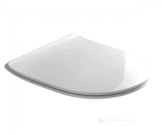 сиденье Axa Glomp Slim Soft-close, белое (319101)