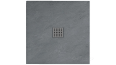 поддон Rea Grey Rock 90x90 квадратный grey (REA-K4585)