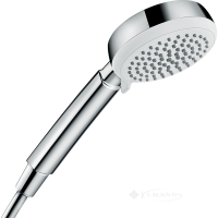 ручной душ Hansgrohe Crometta 100 Vario EcoSmart хром, белый (26834400)