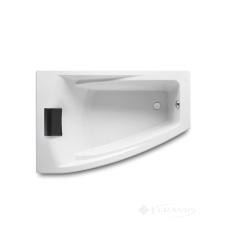 ванна акриловая Roca Hall 150x100 левая, белая + подголовник + ножки (A248164000)