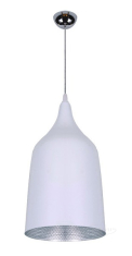 подвесной светильник Azzardo Fabio, белый , серебристый (LP5632-WH-M / AZ0300)