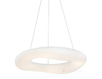 підвісний світильник Azzardo Donut, білий, хром, 60 см, LED (AZ2673)