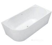ванна акрилова Rea Bellanto 160x75 + сифон + пробка click/clack, права (REA-W0253)