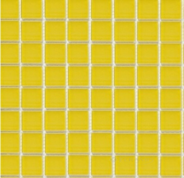 Мозаїка Kale-Bareks B047 одноцвет прозоре скло (2,5х2,5) 30x30