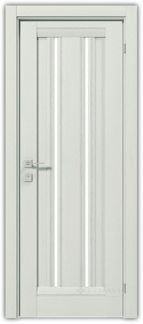Дверне полотно Rodos Fresca Mikela 600 мм, з полустеклом, сосна крем