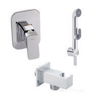 гигиенический набор Qtap Namesti хром (QTNAM6025102NC47549)