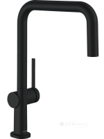 смеситель для кухни Hansgrohe Talis M U 220, Eco, 1jet, черный матовый (72844670)