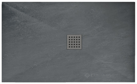 Піддон Rea Grey Rock 90x120 прямокутний grey (REA-K4584)