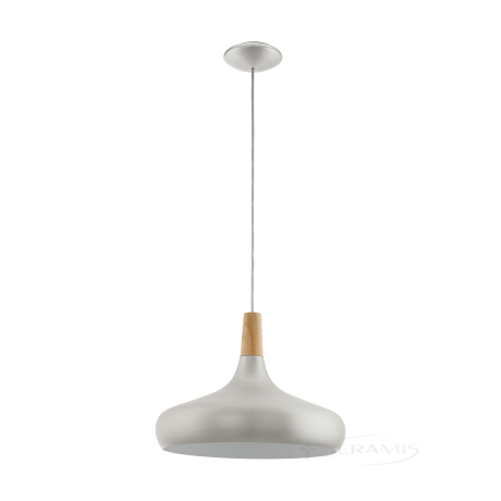 Люстра Eglo Sabinar 40 см, срібло, коричневий (96986) 901182