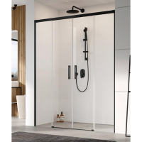 душові двері Radaway Idea Black DWD 200x200,5 скло прозоре (387120-54-01)