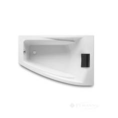 ванна акриловая Roca Hall 150x100 правая, белая + подголовник + ножки (A248164000)