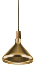 подвесной светильник Azzardo Ida M, золотой (42931-1D-AGO /AZ1672)