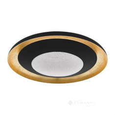 светильник потолочный Eglo Canicosa 2 76,5 см черный, золото (98685)