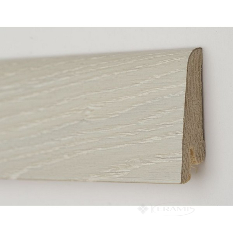 Плинтус Kluchuk Rustique 60 мм дуб ледяной (KLR60-04)