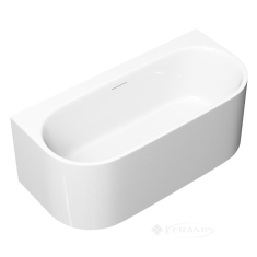 ванна акриловая Radaway Vanesa 180х80 пристенная с ножками + сифон + Slim-перелив (WA1-71-180x080)