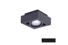 светильник потолочный Azzardo Nikea ES111 16W black (AZ4438)