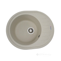 кухонная мойка Valeso Soul 61,8x49,6x22 на столешницу, гранит, песок (SP000046865)