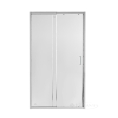 душевые двери Qtap Taurus 120x185 стекло прозрачное, хром (TAUCRM201112C6)
