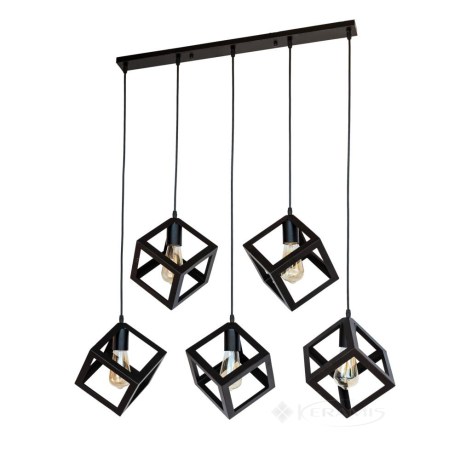 Светильник подвесной Levistella (756PR160F-5 BK (700)) стиль лофт