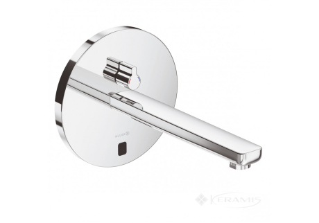 Смеситель для умывальника Kludi Zenta, электронный, хром (3840105WR)