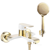 смеситель для ванны Rea Bloom золотой/белый (REA-B9932)