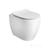 унітаз Axa Glomp підлоговий під інсталяцію 51x36,5 білий (0201401)