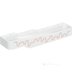 умывальник для детей Geberit Bambini 180x39 правый, белый альпийський/карминово-красный (502.978.FY.1)