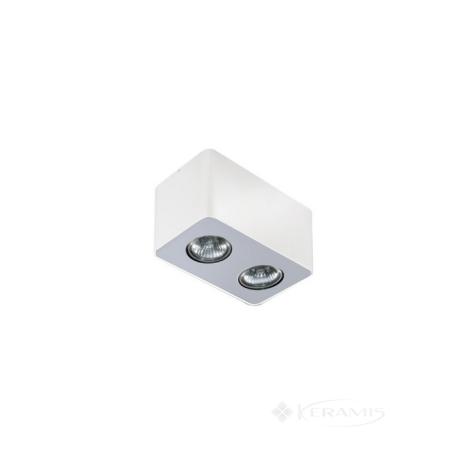 Точечный светильник Azzardo Nino 2 white/aluminium (AZ1386)