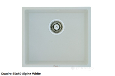 кухонная мойка Fabiano Quadro 45,7x40,6x20,3 alpine white (8221.301.0457)